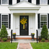 Iron Handrail Railing for Stairs 1-2 Steps Handrail for Garden Outdoor Step UK