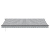 qohoio Automatic Retractable Awning with LEDs Anthracite&White 500x300 W1Y6