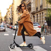 100/200mm WheelsFolding Kick Push Scooter Teens Adult Ride on Adjustable Height