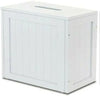 Wooden Slimline Shaker Unit Multi purpose Bathroom Toilet Roll Storage Tidy Box