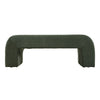 Upholstered Chenille Bench Bed End Hallway Window Seat Padded Pouffe Foot Stool