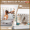 Large Hollywood Mirror Vanity Make Up Mirror with LED Lights Tabletop Light Up