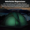3-4 Person Man Tent Folding Camping Hiking Outdoor Beach Tent Waterproof UK