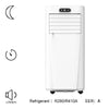 9000 BTU Portable Air Conditioner for Cooling Dehumidifier Fan, LED with Remote