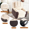 Electric Powered Lift Recliner Sofa Massage Heated Armchairs for Elderly Beige