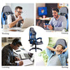 PU Highback Desk Chair E-sports PC Racing Gaming Computer Headrest Home Office