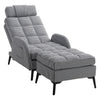 Recliner Chair Occasional Sleeper Sofa Armchair Lounge Footstool Set