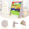 Baby Bookshelf Children's Magazine Rack Book Shelf Storage Book Display-Natural