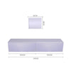 Floating TV Cabinet 160cm Long Slim TV Stand Wall Mounted Media Storage Cupboard