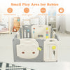 12 Panel Foldable Baby Playpen Kids Safety Play Yard Toddler Activity Center