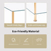 Square Clear Tempered Glass Sofa Side End Lamp Table Bedside Table Golden Tubes