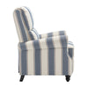 Recliner Chair Sofa Adjustable Linen Relining Armchair Living Room Home Theater