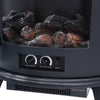 Panoramic Effect Electric Fire 1800W Heater LED Flame Log Burner Fireplace Stove