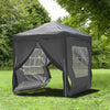 2x2M 3x3M Heavy Duty Gazebo Marquee Waterproof Wedding Party Tent Pop Up Outdoor