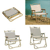 Folding Camping Chair Portable Outdoor OxfordCloth Seat Alum Frame Beach Fishing