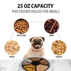 Lentek 5 Day Meal Automatic Pet Feeder Auto Dry and Wet Cat Dog Food Dispenser