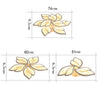 LED Petal Ceiling Light Chandelier Lamp Decoration Lighting Fixture Flush Mount