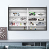 Wooden Wall Hanging Shelf Ornaments Model Display Storage Cabinet Organizer Rack