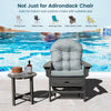 Adirondack Chair Cushion High Back Rocking Chair Cushion Thick Tufted Seat Pad