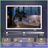 Extra Large Illuminated Bathroom Mirror Wall Mounted Touch Mirror with Demister
