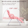 Massage Couch Bed SPA Salon Chair Therapy Table Adjustable Recliner W/Stool Set