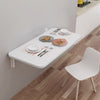 Drop-leaf Wall Table Fold Down Study Writing Desk Kitchen Floating Storage Shelf
