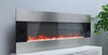 Electric 60" Wall Mounted LED Fireplace 6 Flame Color Inset Fire Stove Freestand