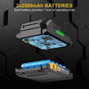 Brushless Cordless Reciprocating Saw 2x2.5Ah Battery Wood Metal Plaster Plastic