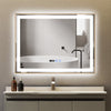 LED Bathroom Mirror Illuminated Demister 3 Color Touch Switch 80*60cm Anti-fog