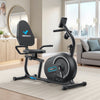 MERACH S08 Recumbent Exercise Bike Workout Machine Full Body Fitness Bluetooth