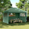 Green Foldable - Party Tent Marquee - Oxford Fabric with PVC Coating, F1C6
