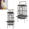 Large Bird Cage Parrot Cage Moving Wheels Budgie Canary Finch Cockatoo PlayStand