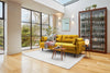 Swyft Model 04 3 Seat Sofa Bed - Mustard Velvet RRP £1999