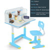 Kids Desk Chair Set School Student Child Kids Study Table Height Adjustable Wfzm