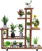 ToteBox Plant Stand Wood Plant Stands Indoor Outdoor Multi Tiered Wooden