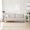Wooden End Table Living Room Versatile 2-Tier Tall Storage Sofa Side Table