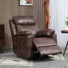 Power Lift Electric Recliner Chair for Elderly Riser & Reclining Armchair Brown