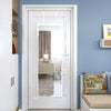 Over the Door Full Length Hanging Mirror Wall Mounted Mirror for Dressing Makeup