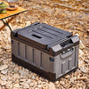 Folding Camping Chair Tackle Storage Box Garden Lawn Patio Foldable Seat Outdoor