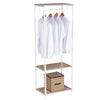 Clothes Rail Rack Heavy Duty Wardrobe Storage Hanging Garment Organiser Shelves