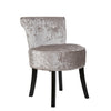 Soft Dressing Table Chair Vanity Makeup Stool Dining Seat Pouffe with Wood Legs