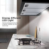 New 90cm Stainless Steel Hood Fan Chimney Cooker Hood Kitchen Extractor Fans LED