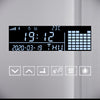 LED Bathroom Mirror with Bluetooth Shaver Socket Demister Dimmable Light 600x800