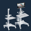 Wheels Medical Dental Clinic Trolley Carts w/ Laptop Pallet,Oral Scanner Holder