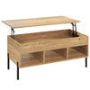 LiftTop Coffee Table Living Room Central Table w/Lifting Tabletop Cocktail Table