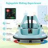12V Electric Ride On Bumper Car Battery Powered Bumper Car Blue