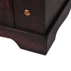 Vintage Treasure Chest Wood Brown Storage Cabinet Box Trunk vidaXL