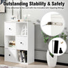 6 Cube Floor Standing Bookcase Cabinet 3-Tier Storage Organizer Display Shelf