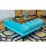 Hampton Teal large Chesterfield Style deep Buttoned Footstool/Coffee Table !!!
