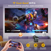 4K HD Android TV Projector Smart 5G WiFi Home Theater Beamer Movie 12000 Lumens